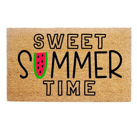 Yeetfub Door Mat Outdoor Indoor Welcome Mats Cute Front Doormat Summer Creative Fun Active Doormat Welcome Living Room Parties Outdoor Indoor Doormat for Outside Back Patio Floor Entry