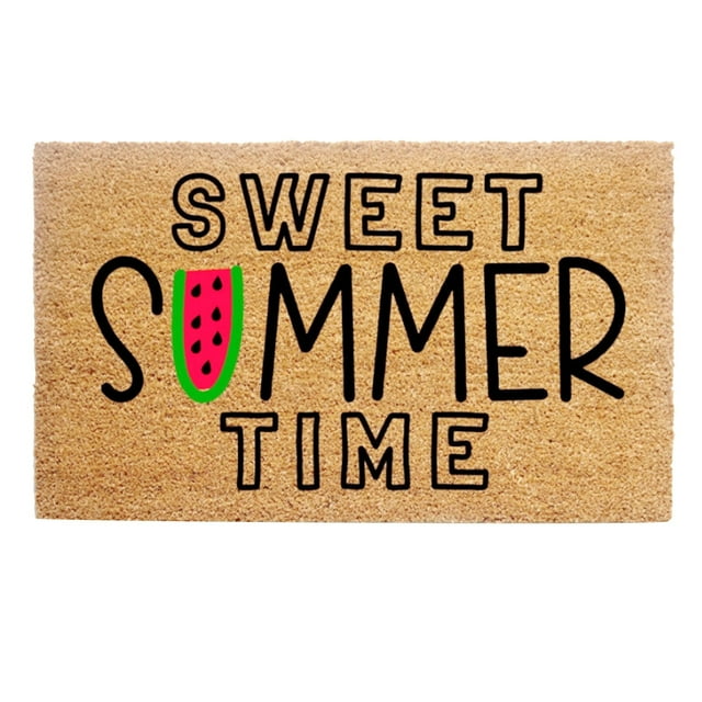 Giyblacko Carpet Door Mats Summer Creative Fun Active Doormat Welcome Living Room Parties