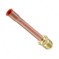 thumbnail image 5 of Uxcell 3/8 SAE Flare Male Thread Tubing Adapter Brass Pipe Fitting, 5 of 5