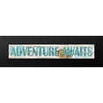 thumbnail image 2 of Robinson, Carol 24x7 Black Modern Framed Museum Art Print Titled - Adventure Awaits, 2 of 5