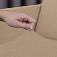 thumbnail image 3 of Juego de Protector Cubre Sala MELOCOTTON HOGAR Elástico beige, 3 of 6