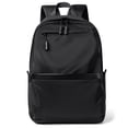 thumbnail image 2 of New Style Men's Business Backpack Nylon Solid Color Large Capacity Student Schoolbag Travel Backpack on Sale, 2 of 5