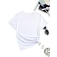 thumbnail image 2 of Women'S Easter T-Shirt, Casual Crew Neck, Geometric-Patterned Polyester Top, Medium Stretch, Oversized, Spring/Summer/Fall Wear, 180gsm Knit Fabric Tee For Adult, Men, Women, Teen, Teenager, Adolesce, 2 of 7