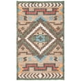 thumbnail image 3 of SAFAVIEH Kilim Dewayne Tribal Area Rug, Natural/Blue, 10' x 14', 3 of 8