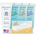 thumbnail image 1 of Bergman Kelly - Hotel Toiletries Bundle - Tropical Waterfall, 30 ml ea, 125 Pieces - 5-Piece Set: 25 ea Rectangular Bar Soap, Shampoo, Conditioner, Body Lo, 1 of 7