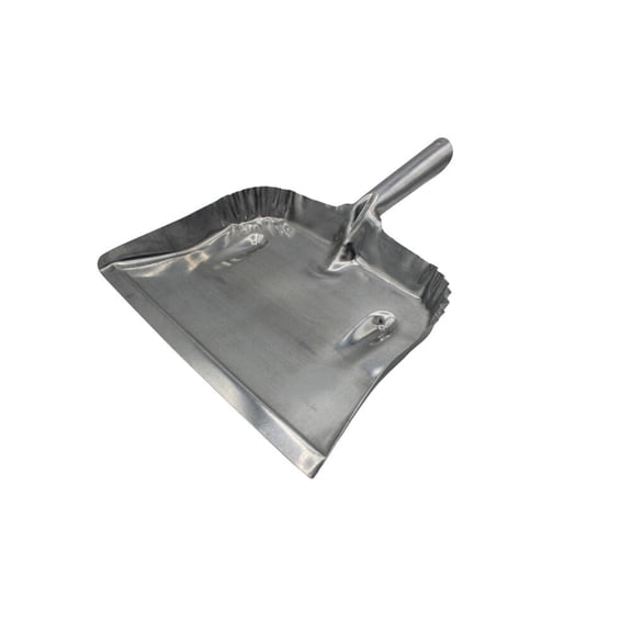 Fulton Heavy Duty Galvanized Steel Dustpan - Silver