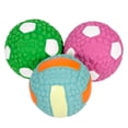thumbnail image 3 of 3PCS Perro Mascota Pelota de juguete Perro Juguete de látex Pelota Dientes de mascota Molar Per Abanopi Bola molar, 3 of 7