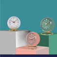 thumbnail image 3 of RV Reloj despertador blanco de lujo, escritorio electrónico nórdico, reloj de cuarzo, Simple, para niños, oficina, mesita de noche, reloj de mesa silencioso para estudiantes Sailing Electrónica, 3 of 5