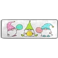 thumbnail image 5 of SKYSONIC 2'X6' Happy Easter Gnomes Runner Rug with Rubber Backing, Colorful Eggs Non Slip Entryway Rug Runner Washable Soft Area Rug Carpet for Hallway Bedroom Kitchen Decor, 5 of 6