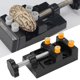 thumbnail image 4 of Mini Tornillo De Banco, Diseño Ergonómico Sujeción Máxima De 2,17 Pulgadas Abrazadera De Banco Resistente, Duradera Y Ampliamente Utilizada Para Taladrar Para Bricolaje Para ANGGREK Otros, 4 of 8