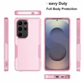 thumbnail image 2 of Samsung Galaxy S25 Plus Case,Sturdy Phone Case for Galaxy S25 Plus 2025 6.7 inch,Njjex Shockproof Protection Heavy Duty Armor Hard Plastic & Rubber Rugged Bumper 2-in-1 Case Cover-Pink, 2 of 6