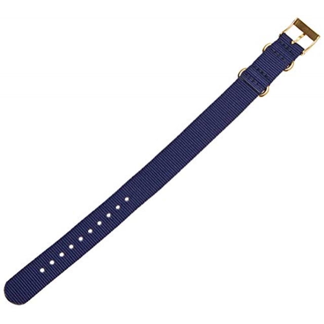 Correa de Tela Azul Oscuro Timex TW7C03700 Weekender 16mm Slip-Thru