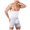 White, variant on Compression Underwear Shorts for Men Shapewear High-Rise Tummy Control Bodybuilding Gym Workout Shorts White, Size M