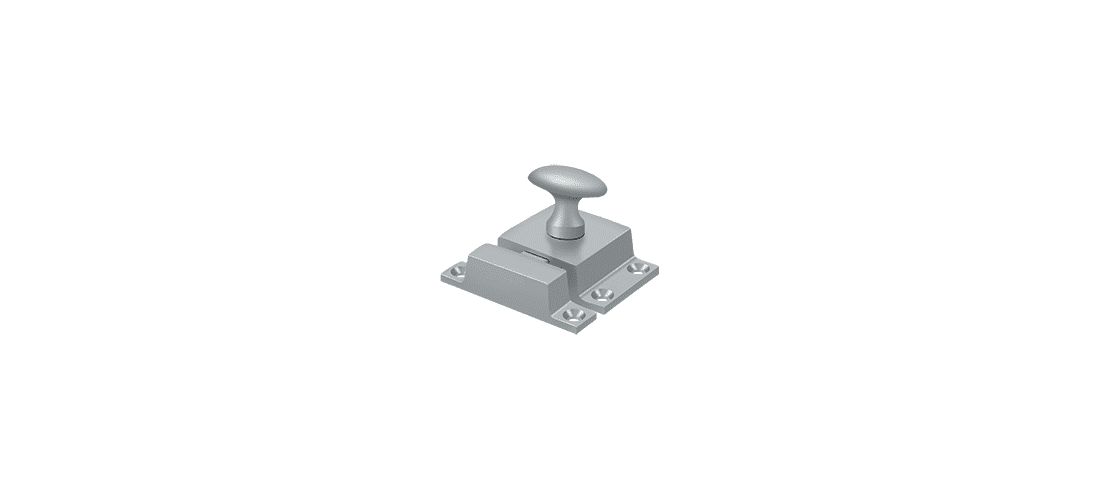 Deltana CL1532U26D Cabinet Lock, 1-1/2" x 1-3/4" in Brushed Chrome