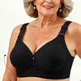 thumbnail image 3 of Plus Size Bras for Women Baeitkot Plus-Size Thin Soft and Comfortable -Sagging Wireless Side Breast Collection Full Cup Bra For Middle-Aged Moms, 3 of 9