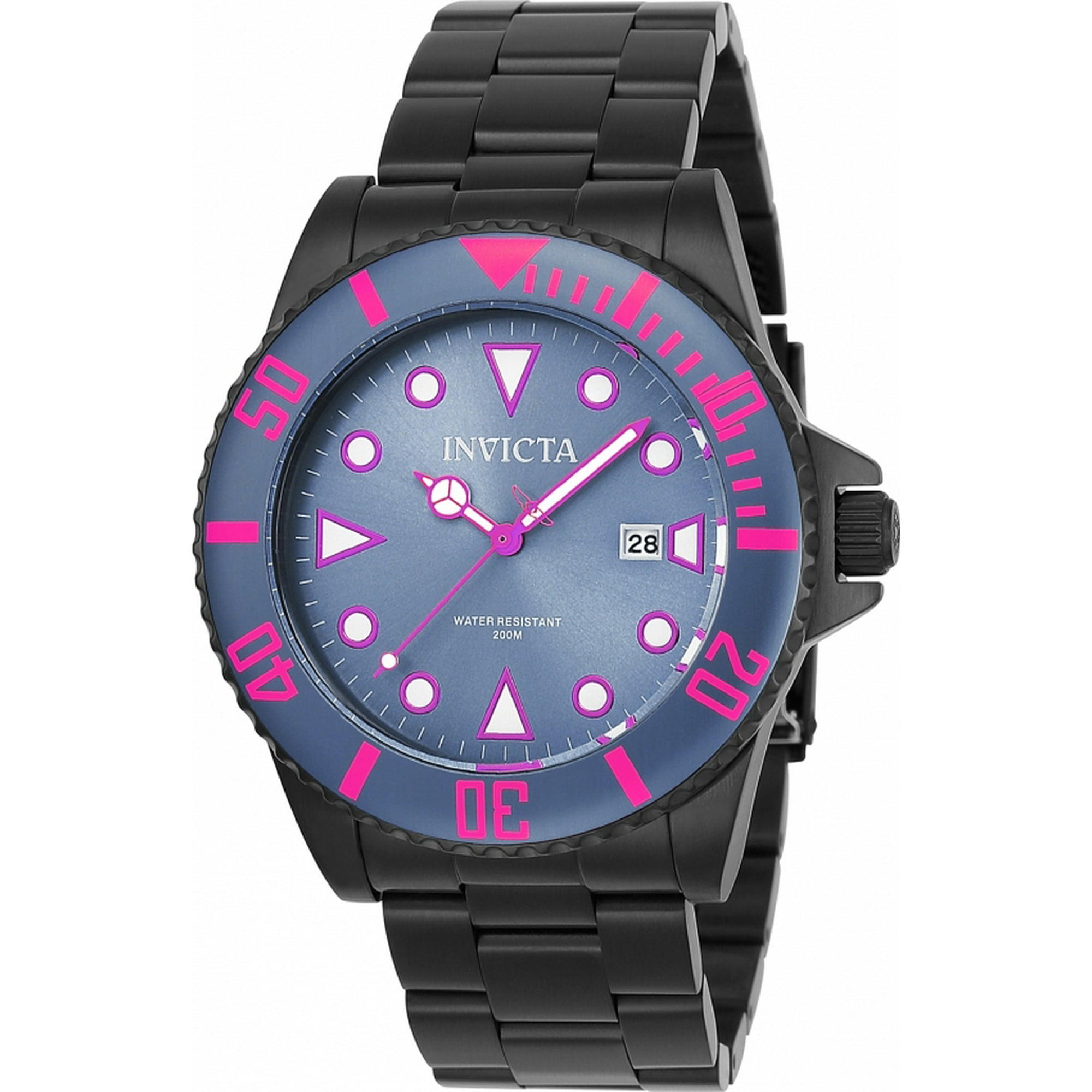 Invicta Pro Diver Cadran Bleu Grisâtre Montre Homme 90301