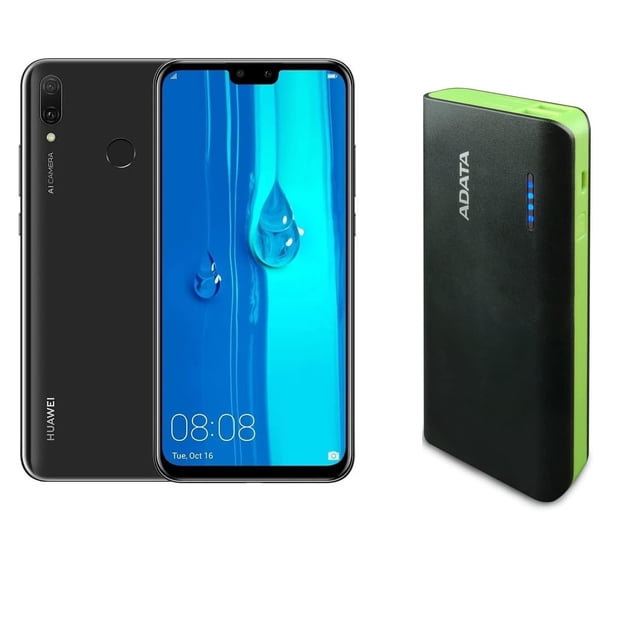 Huawei Y9 NEGRO 6gb Ram/128gb RAM Dual Sim Nuevo + BATERIA PORTATIL DE 10 000 Map DE REGALO Huawei JKM-LX3- BATERIA NEGRO
