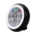 thumbnail image 1 of Higrómetro digital, medidor de temperatura y humedad negro kusrkot Monitor de temperatura y humedad, 1 of 7