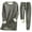 Dark Gray, variant on Women Fleece Lined Sweatsuit 2 Piece Outfit Winter Warm Basic Tops Tees with Sweatpants Sets Loungewear