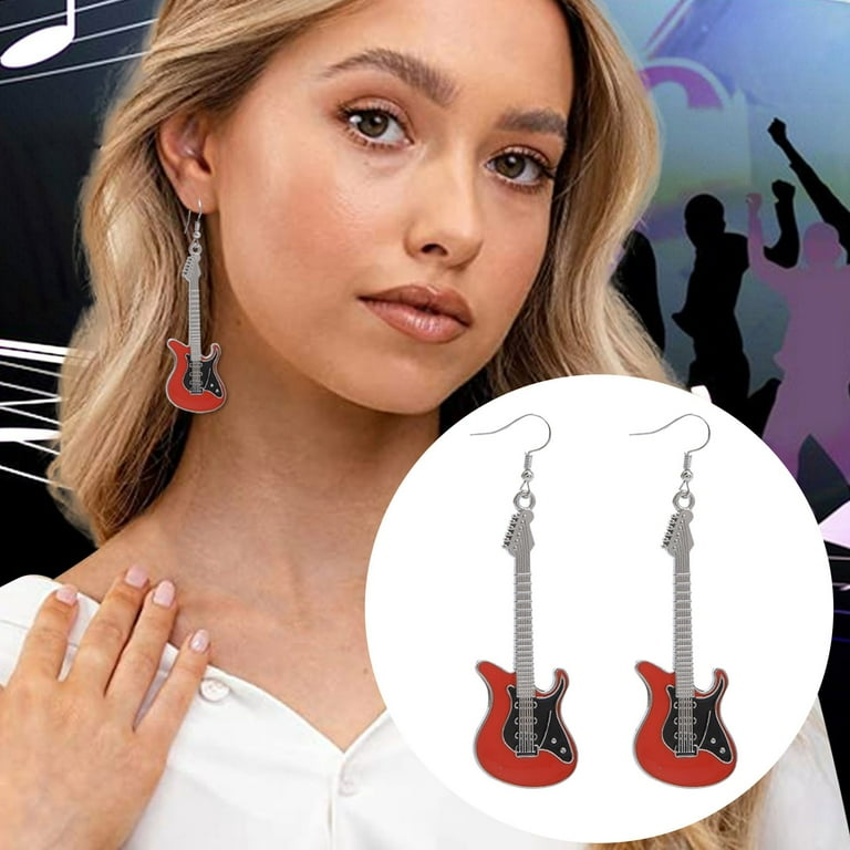 Electric clearance guitar earrings