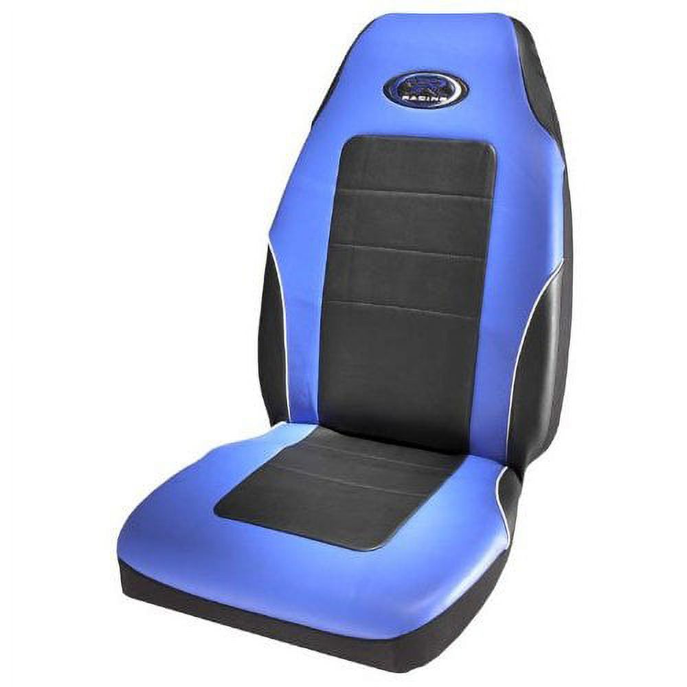R Racing Stage III Blue Vinyl Seat Cover - image 2 of 2