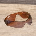 thumbnail image 3 of Walleva Brown Polarized Replacement Lenses for Oakley Straightback Sunglasses, 3 of 5