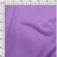 thumbnail image 3 of oneOone Velvet Purple Fabric Checks Quilting Supplies Print Sewing Fabric By The Yard 58 Inch Wide, 3 of 4