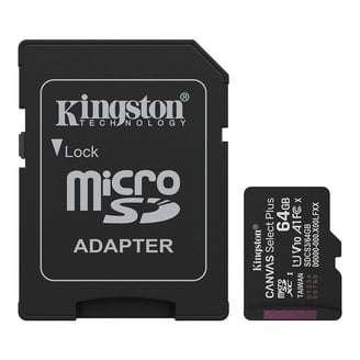 Kingston, microSDXC card, 64 GB, UHS-I U3 V30 with A2 app