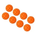 thumbnail image 4 of 12 Uds 74mm 40 agujeros Pickleballs PE plástico alta elasticidad Pickleball bolas con orificios para exteriores naranja YUNYI BRAND Deportes, 4 of 8