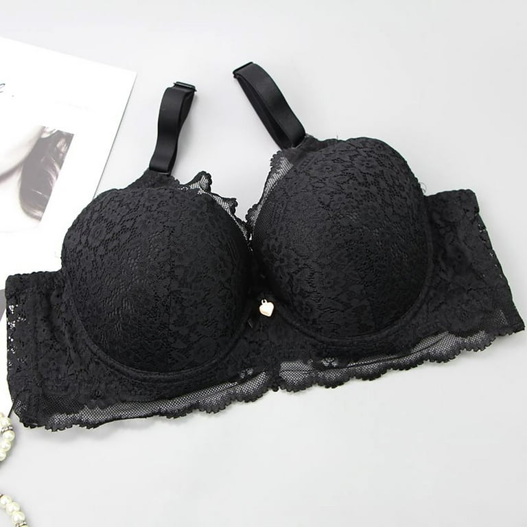 MELDVDIB Lace Bra Set Sexy Bra and Panty Set Underwire Push Up Bra Lingerie  Everyday Bras for Women, Gift, Summer Saveings Clearance 