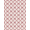 Pink White, Pattern 4, variant on ODIKA Round Ribbon Motif Boho Border Center Seamless Pink Coquette Refined Structured Pet Friendly & Kids Safe Play for Playroom, Bedroom, Reading Nook