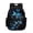 Black and Blue - Butterfly, variant on Raven Rose Print 17 Inch School Backpack for Boys Girls, Sturdy Breathable Kids Bookbag with Customizable Shoulder Straps for Daily Use Travel