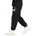 thumbnail image 2 of YOUYEDIAN Halloween Sweatpants for Boys Kids Fashion Casual Sweatpants Funny Halloween Print Pants Comfy Trousers with Pockets (Black, 13-14 Years), 2 of 5