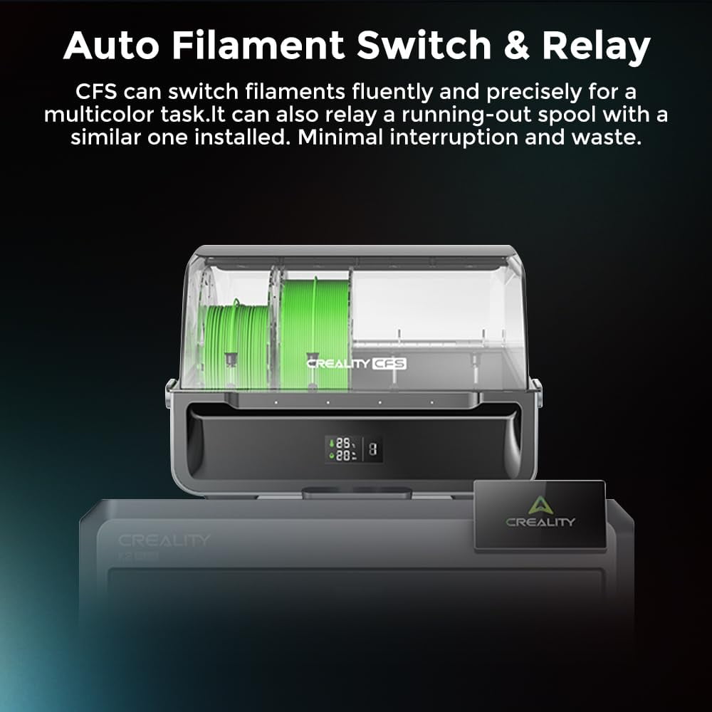 Creality CFS Filament System with K1 Upgrade Accessory Kit, Multi