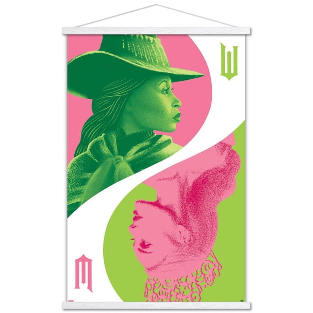 Wicked - Reflection Wall Poster with Push Pins, 22.375" x 34"