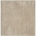 thumbnail image 4 of SAFAVIEH Laguna Neven Plush Solid Shag Area Rug, Sand, 6'7" x 6'7" Square, 4 of 6