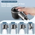 thumbnail image 5 of Tinynson Filtered Shower Head with Handheld, 4 Spray Modes, High Pressure Showerhead with 5 Filters for Hard Water, Remove Chlorine, Reduces Dry Itchy Skin, Ion Drops Shower Head with 4.9ft Hose, 5 of 9