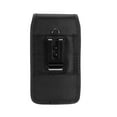 thumbnail image 3 of For Samsung Galaxy A14 5G Pouch Case Universal Vertical Canvas with Belt Clip Loop Holster Military Grade Cell Phone Holder Cover - Black, 3 of 7
