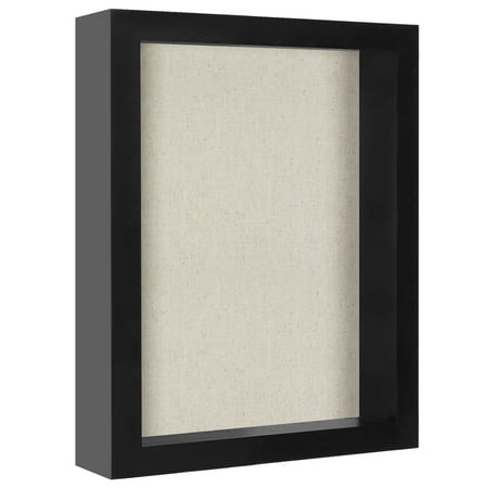 8x10 Shadow Box Frame with Soft Linen Back - Display Memorabilia ...