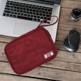 thumbnail image 3 of PENGXIANG Electronics Accessories Bag Waterproof Cable Organizer Bag for Electronic Accessories Small Travel Cable Organizer Bag for Hard Drives Cables USB Card upgrade, 3 of 8