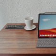 thumbnail image 3 of Tira de alimentación empotrada USB C de carga rápida, estación de energía de computadora, 2 tomacorr, 3 of 7