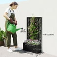 thumbnail image 3 of Outsunny Garden Box with Privacy Panel, Outdoor Planter Box for Garden, 3 of 10