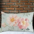 thumbnail image 6 of Pillowcases Pink Roses and Peonies Pillow Cases Set of 2 Pillow Cover Cushion Case Rectangle Pillowcase with Hidden Zipper 20x26 Inch Home Decor, 6 of 6