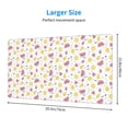 thumbnail image 3 of Kdxio Watermelon And Lemon Print Large Gaming Mouse Pad,Non-Slip Base,Water Resist Keyboard Pad for Gamer,Office & Home,29.5 x 15.8 in, 3 of 9