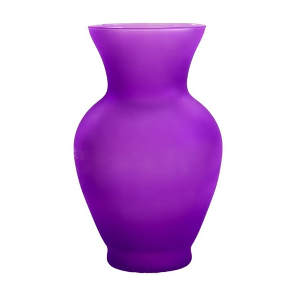 WGV Frosted Purple Classic Ginger Jar, Machine Blown  - 5.5" Wide x 9" Height, Good quality, Heavy Weighted Base - 1 Pc