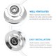 thumbnail image 3 of SWETRACE 2Ud Fitness Pulley Plateado Para Gimnasio Resistente Y Reemplazable Accesorio Deportivo, 3 of 6