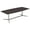 Storm Gray, variant on Bush Business Furniture 96W Boat Shaped Conference Table in Cherry
