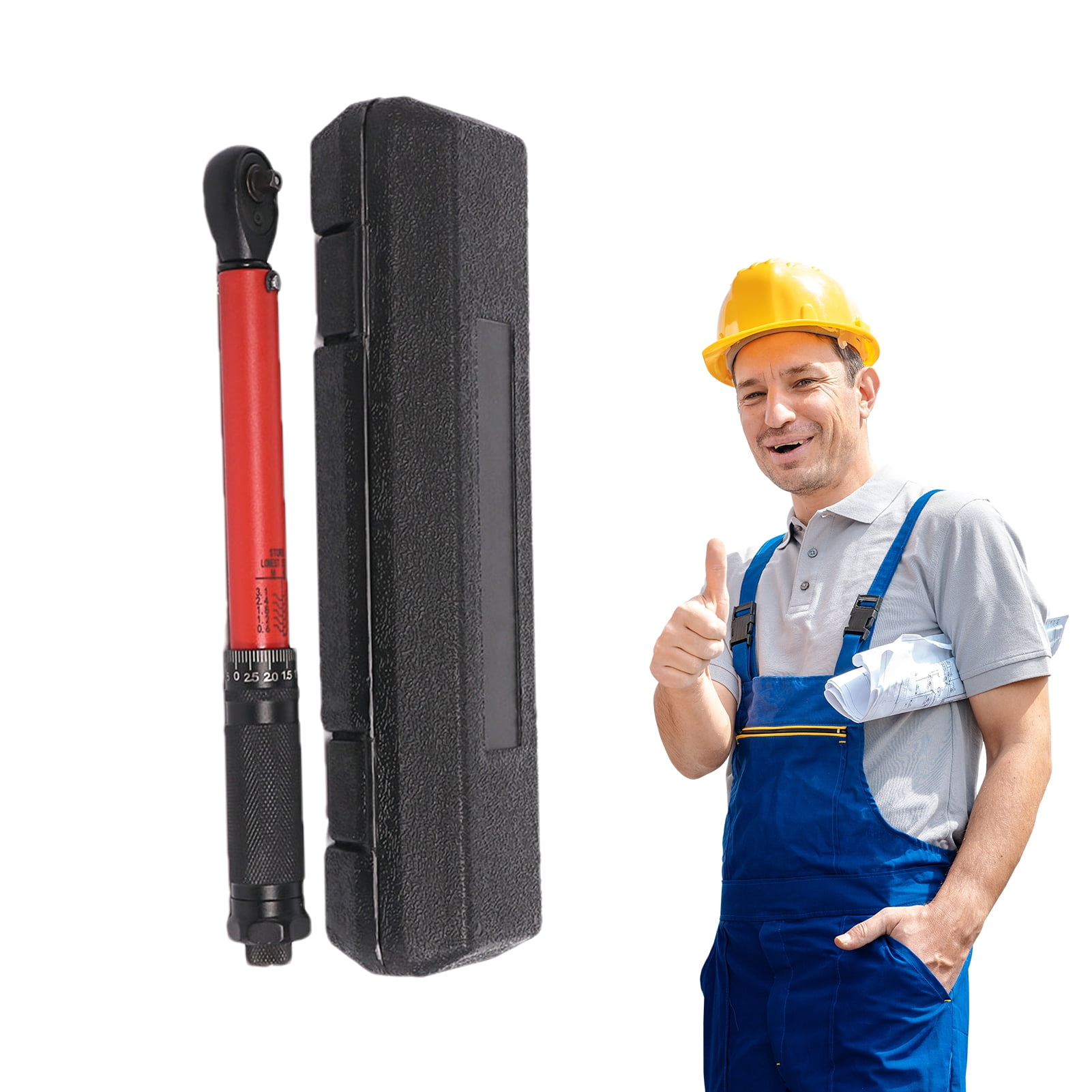 Digital Torque Wrench, 72 Teeth Electronic Adjustable Torque Wrench, Open End Torque Wrench, Torque Multiplier for Automotive Repair, Machinery