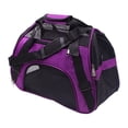 thumbnail image 2 of Yipa Soft Pet Carrier Airline Approved Soft Sided Pet Travel Carrying Handbag Under Seat Compatibility, Perfect for Cats and Small Dogs Breathable 4-Windows Design Purple Large Size, 2 of 6