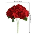 Artificial Flowers Bulk Flower 5 Head Silk Hydrangea Cloth Home